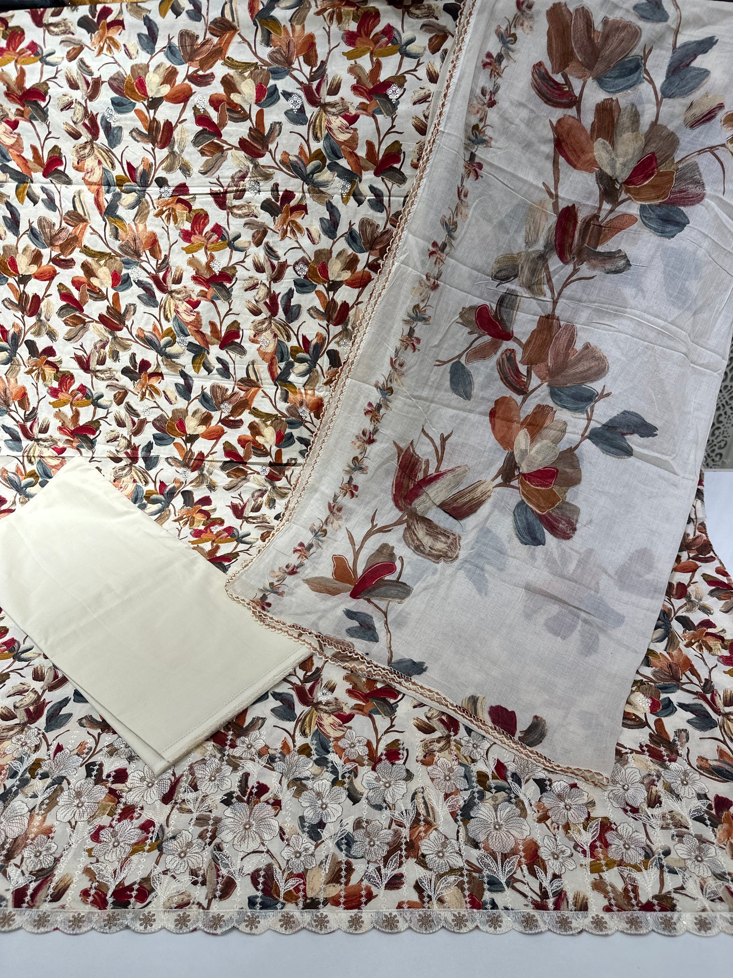 (CM009) FLORAL PRINT COTTON BITS