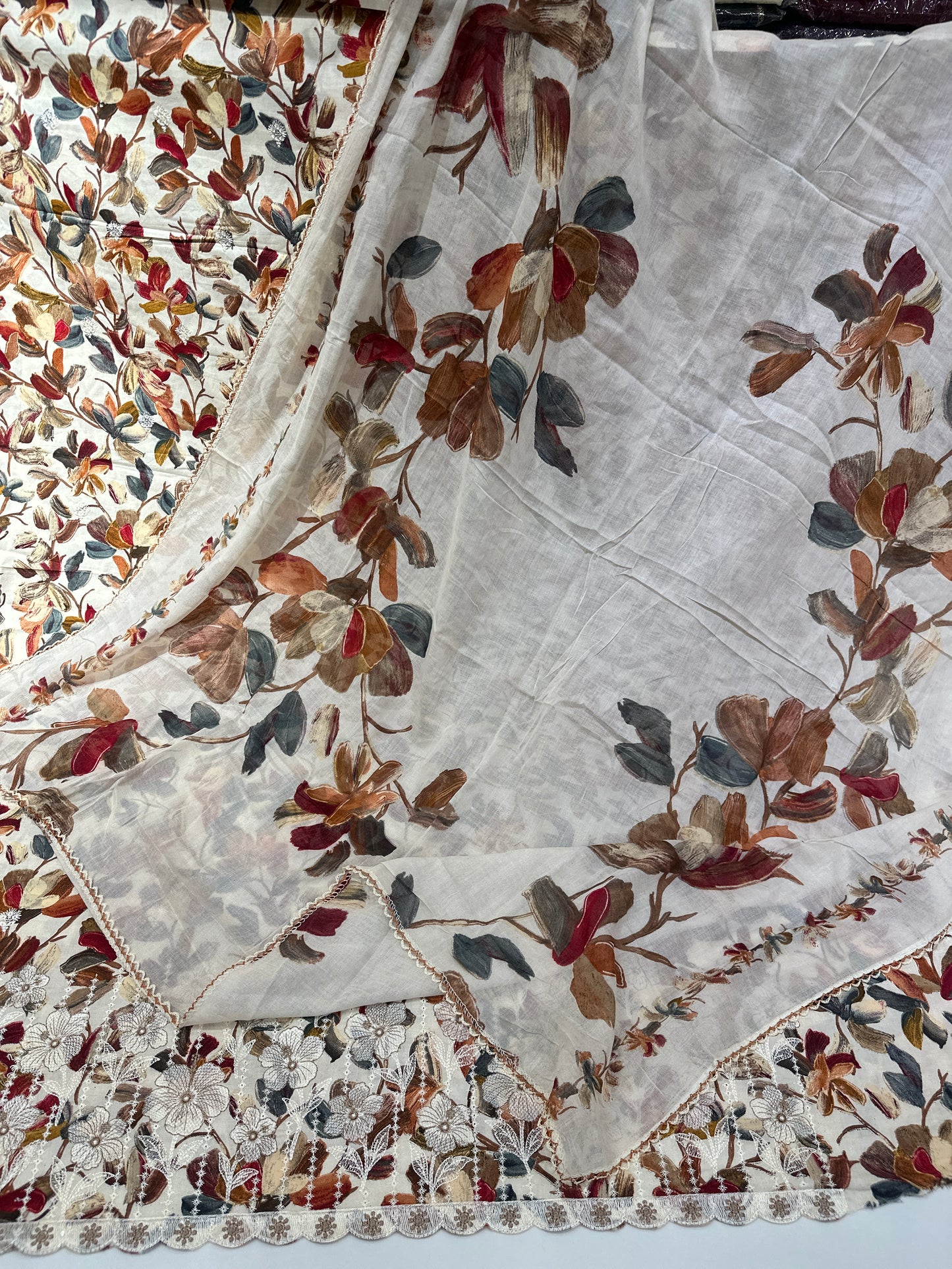 (CM009) FLORAL PRINT COTTON BITS