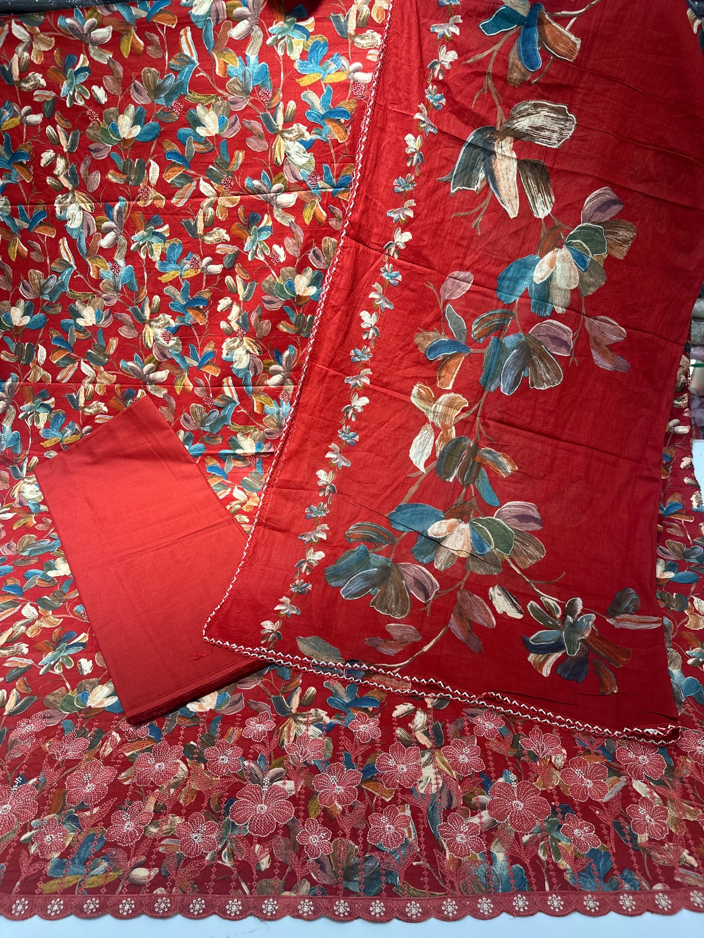 (CM009) FLORAL PRINT COTTON BITS