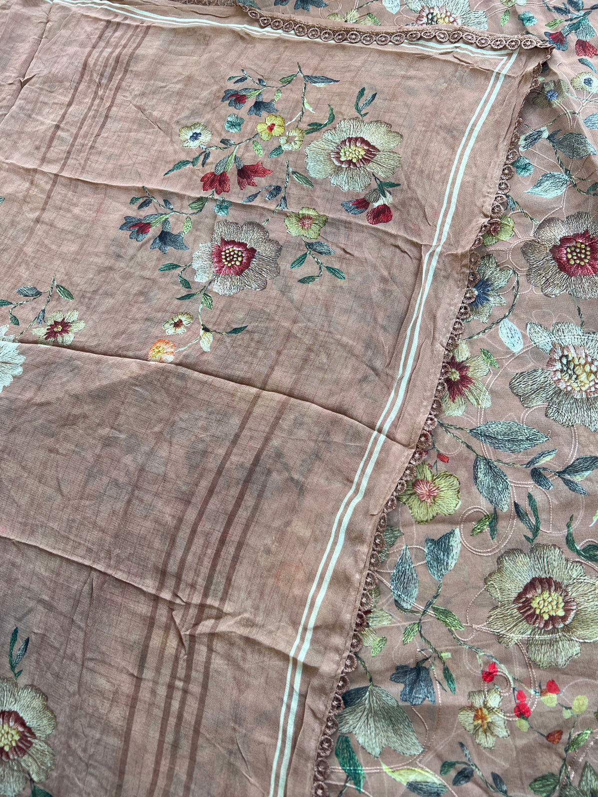 (CM014) FLORAL PRINT GEORGETTE BITS