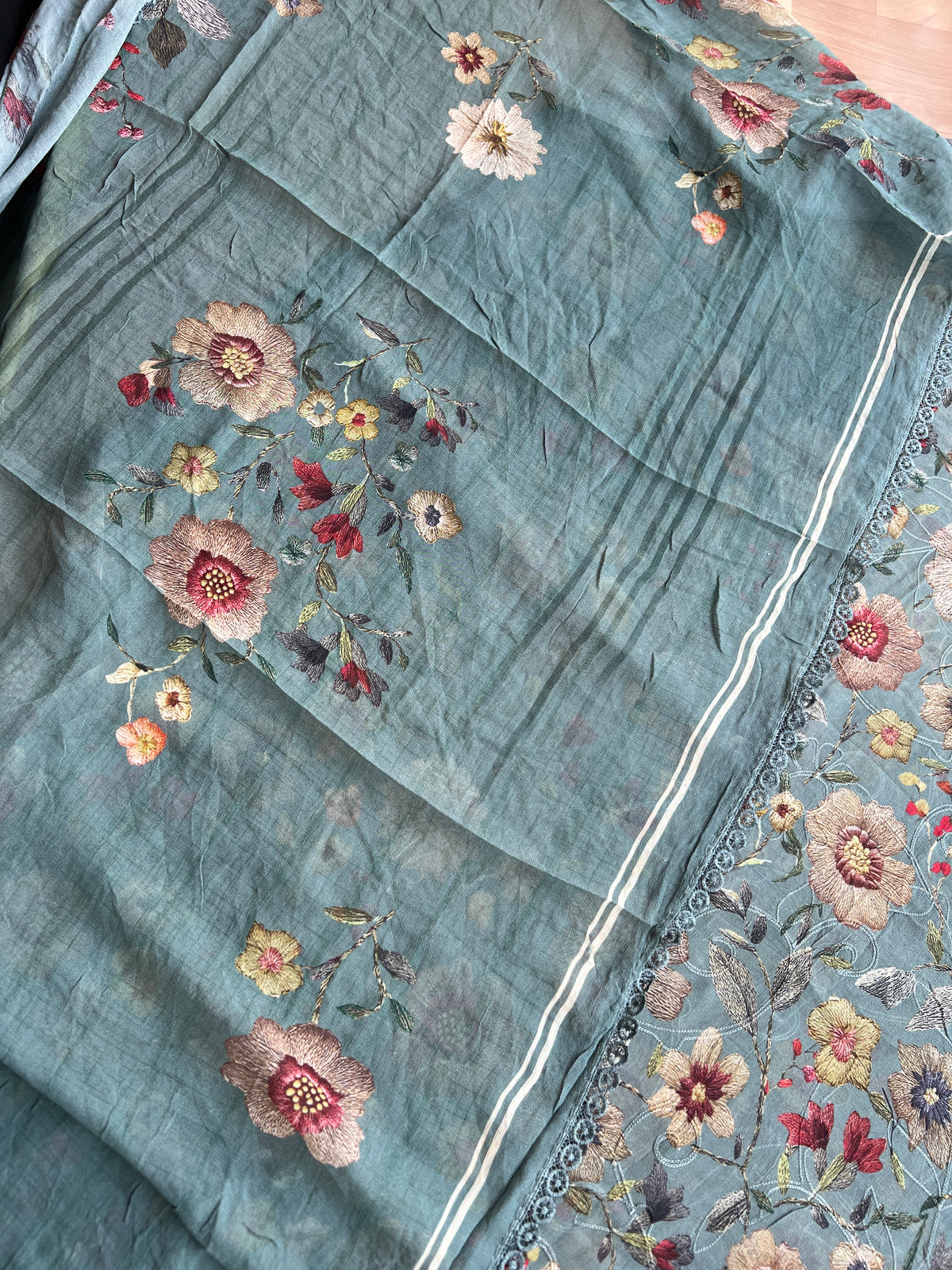 (CM014) FLORAL PRINT GEORGETTE BITS
