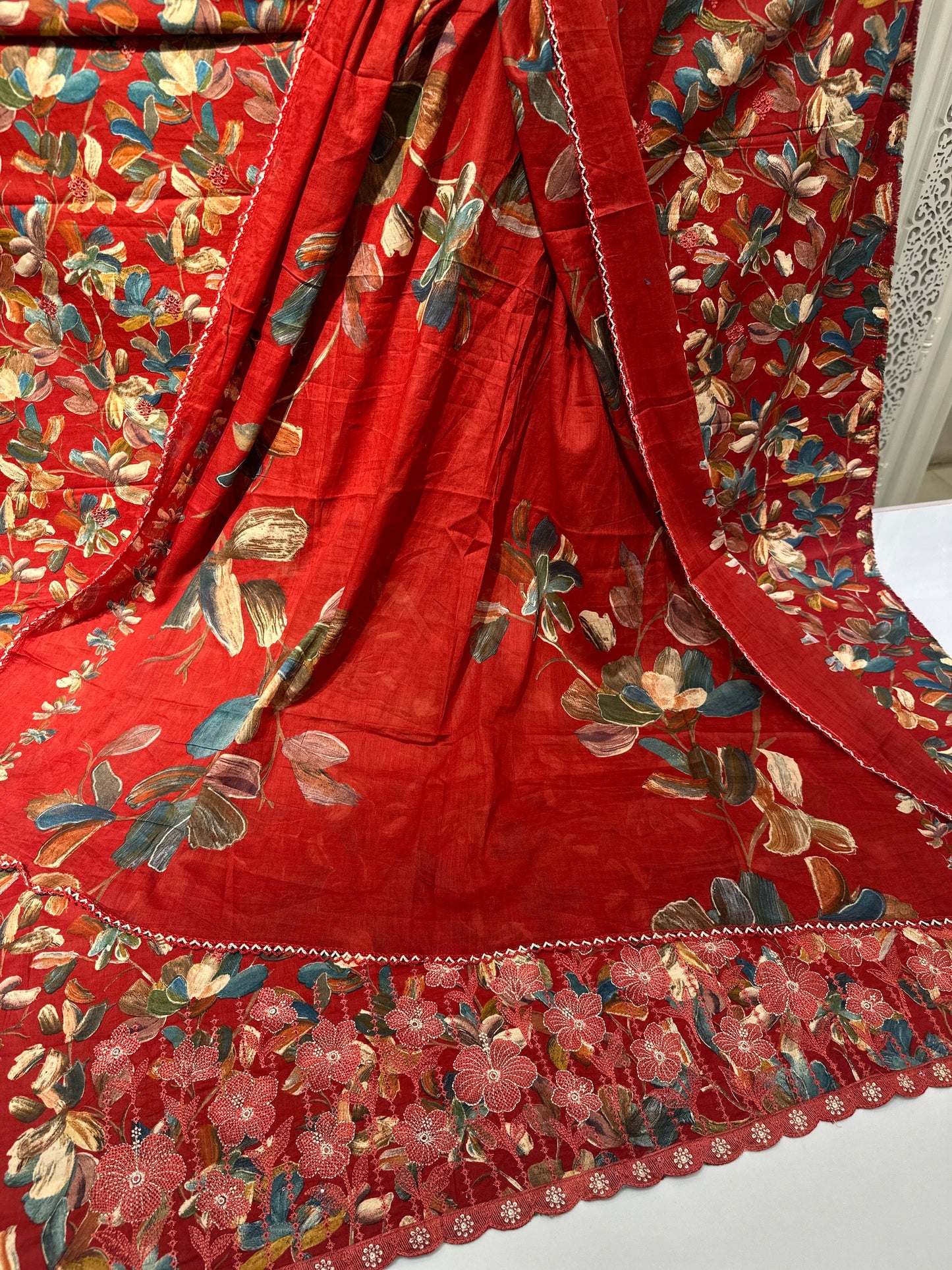 (CM009) FLORAL PRINT COTTON BITS